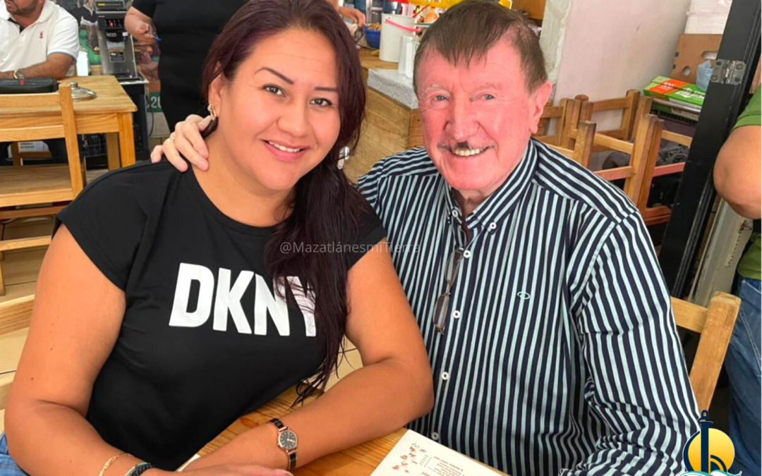 EN EXCLUSIVA: Don Germán Lizárraga y su novia Alejandra Abarca
