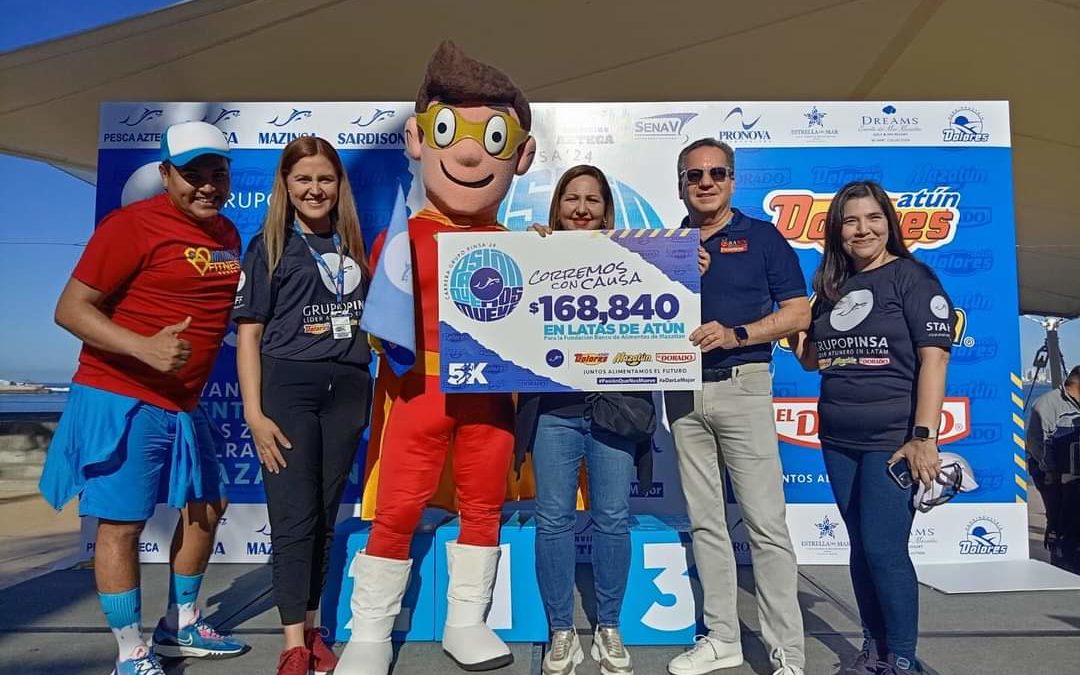 Todo un éxito la carrera con causa 5K de Grupo Pinsa 2024 | Mazatlan es ...