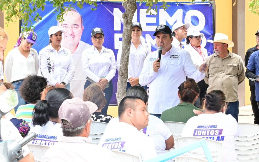Memo Romero denuncia amenazas de candidatos rivales de quitar programas sociales
